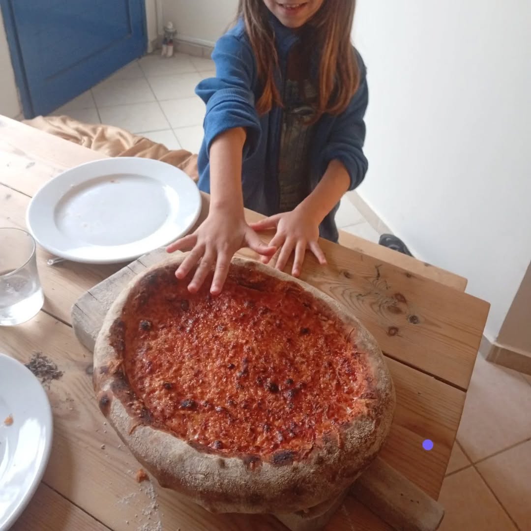 Handmade dish at Marni Breakfast Ikaria